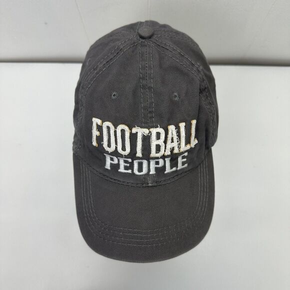 Football People Hat Cap Gray We People Pavilion Embroidered Strapback Adjustable - Picture 8 of 12